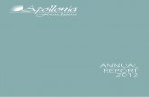 Apollonia Foundation Annual Report 2012