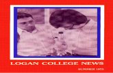 Logan College News, Summer 1975