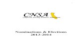 CNSA Nominations