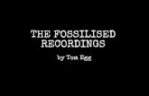 The Fossilised Recordings