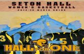 2012-13 Seton Hall Women's Basketball Media Guide