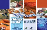 101 Things to Do Fall and Winter 2012