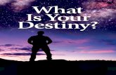 Bible Study Aid - What Is Your Destiny?