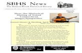 March 2012 SBHS Newletter