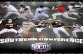 2014 SoCon baseball media guide
