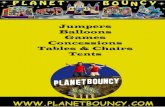 Planet Bouncy Catalog