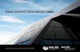 NUS Asia-Pacific Executive MBA Brochure 2010