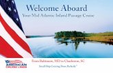 Mid Atlantic Inland Passage from Baltimore - Welcome Aboard
