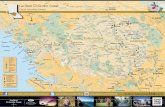 Cariboo Chilcotin Coast Region Map 2014 - British Columbia, Canada