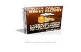 Recipe For Your Own Online Money Factory
