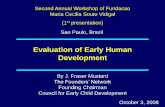 II Workshop Internacional - Evaluation Early Human Development