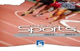 Guide des sports 2011-2012