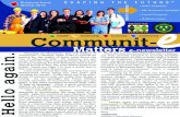 Communit-e Matters E-Newsletter Spring Issue