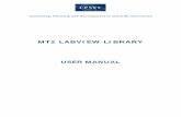 MT2 LabVIEW Library user manual