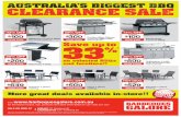 Australia's Biggest BBQ Clearance Sale - TAS
