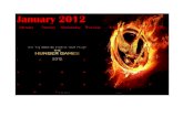 The Hunger Games 2012 Calendar