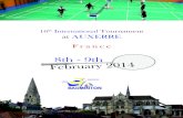 16th International Tournament at AUXERRE