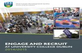 Engage and Recruit at University College Dublin