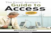 The Excel Analyst's Guide to Access Sample Chapter