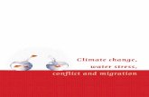 Climate change, water stress, conflict and migration