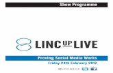 LincUpLive Agenda - February 2012