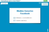 Medios Canarios en Facebook 1-15 Octubre´11