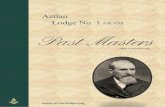 Aztlan Lodge Past Masters Photo Album