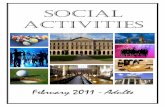 February Adult social programme