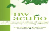 NWACUHO New Member Handbook 2012