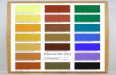 Natural Paint Colour Charts