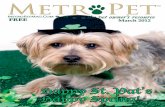 Metro Pet Magazine March 2012