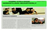 YCP Wrestling Newsletter Vol 1.1