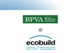 BPVA at Ecobuild