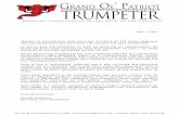 Endorsement Letter For Rick Tubbs CD3 from GOP Trumpeter