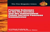 Pension Schemes in the Fire Service and the Independent Public Service Pensions Commission