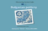 Bulgarian pottery