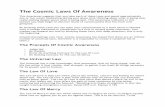 Cosmic Awareness sr011: The Cosmic Laws Of Cosmic Awareness (Updated)