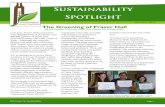 Sustainability Spotlight - October 2012