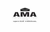 AMA NEWSLETTER SPECIAL EDITION!