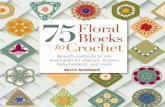 75 Floral Blocks to Crochet preview