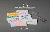 Wishbone Letterpress Wholesale Catalog 2014
