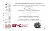 Conferencia del Dr. Robert Rosner: Energía y desarrollo en las ciudades contemporáneas