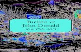 Birlinn and John Donald New Titles 2013
