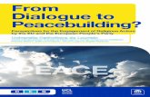 From Dialogue to Peacebuilding? Perspectives for the Engagement of Religious Actors.