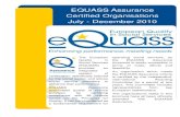 EQUASS Assurance July-Dec 2010