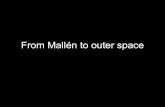 From Mallén to outer space