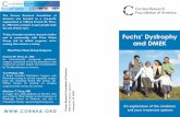 Cornea Research Foundation of America: Fuchs' dystrophy and DMEK