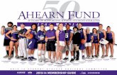 2013-14 Ahearn Fund Membership Guide