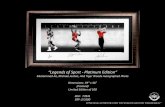 Michael Jordan Autographed Framed UDA Products