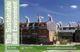 Sustainable Built Environment leaflet